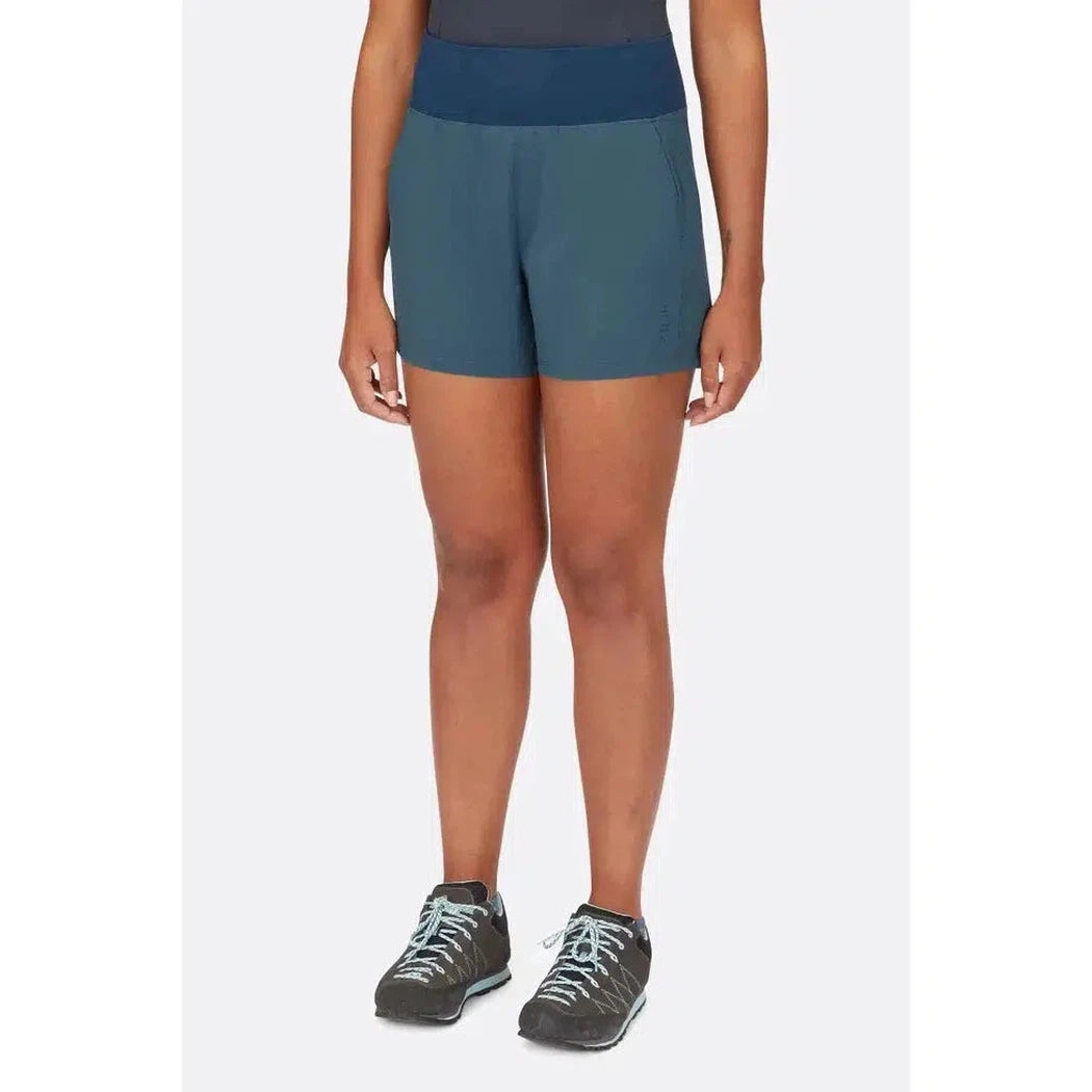 Rab Women's Momentum Shorts-Women's - Clothing - Bottoms-Rab-Orion Blue-8-Appalachian Outfitters