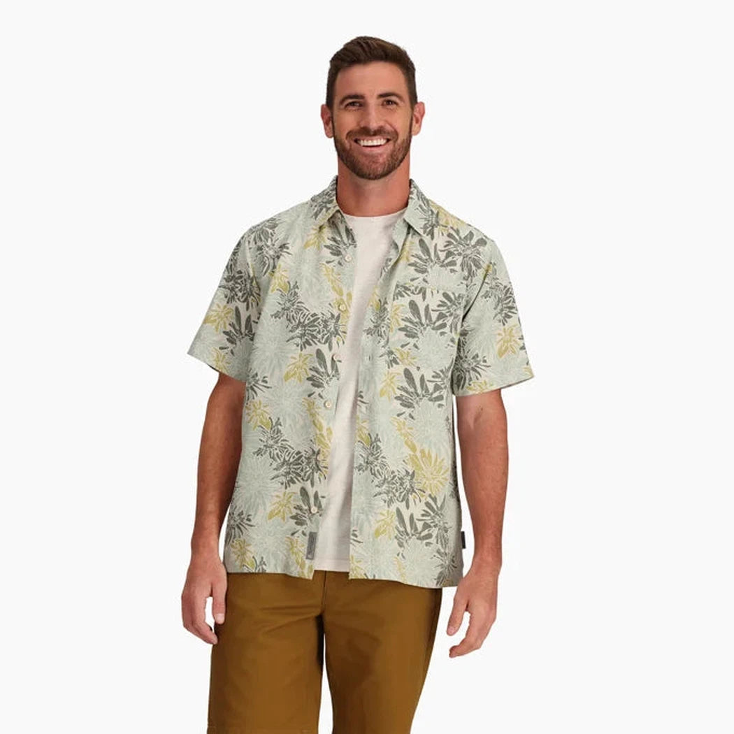 Royal Robbins Men's Comino Leaf Short Sleeve-Men's - Clothing - Tops-Royal Robbins-Sandstone Bonsall Pt-M-Appalachian Outfitters