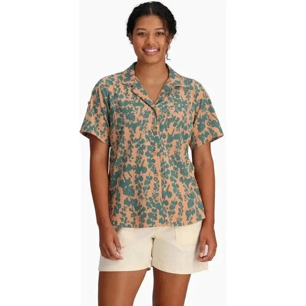 Royal Robbins Women's Spotless Evolution Meadow Short Sleeve-Women's - Clothing - Tops-Royal Robbins-Cork Almere Pta-S-Appalachian Outfitters