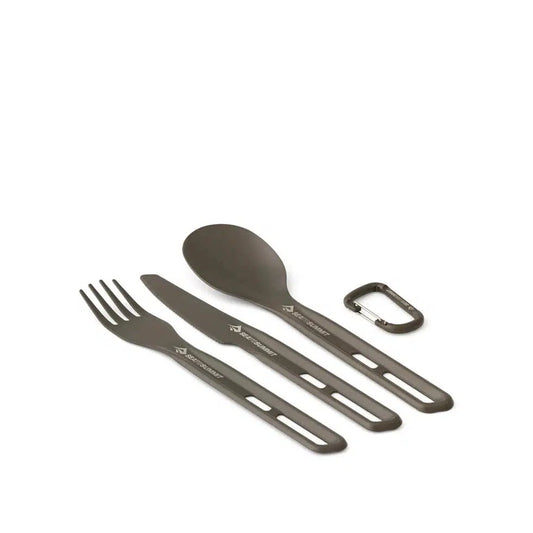 Sea To Summit Frontier UL Cutlery Set - [3 Piece] Fork, Spoon and Knife-Camping - Cooking - Dishware-Sea To Summit-Appalachian Outfitters