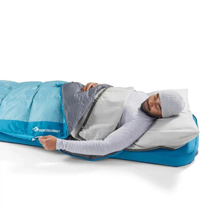 Sea To Summit Traveller Down Sleeping Bag Unisex 45F | 7C-Camping - Sleeping Bags - Down-Sea To Summit-Appalachian Outfitters