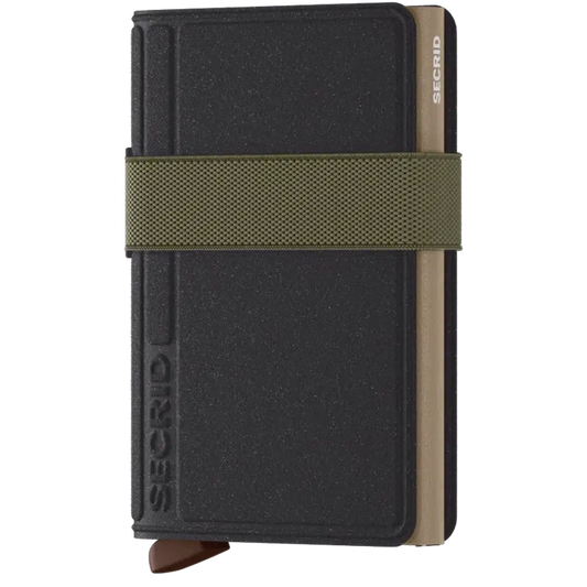 SECRID Band Wallet LIBA-Accessories - Wallets-SECRID-Black/Olive-Appalachian Outfitters