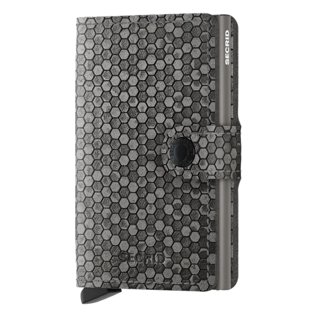 SECRID Mini - Hexagon-Accessories - Wallets-SECRID-Grey-Appalachian Outfitters