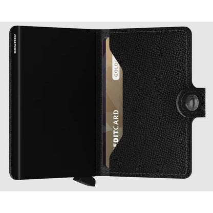 SECRID Mini Wallet - Crisple-Accessories - Wallets-SECRID-Black-Appalachian Outfitters