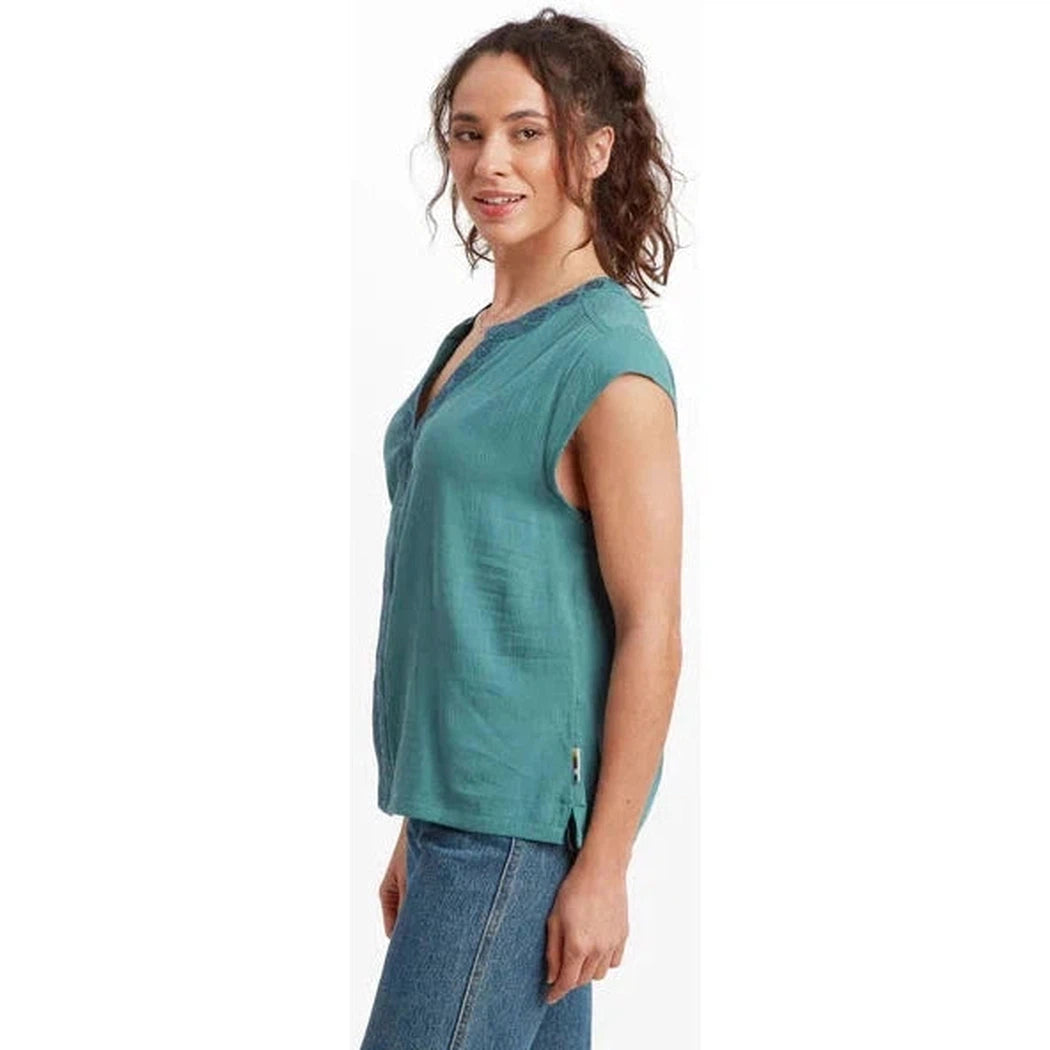 Sherpa Adventure Gear Women's Hara Cap Sleeve Top-Women's - Clothing - Tops-Sherpa Adventure Gear-Appalachian Outfitters