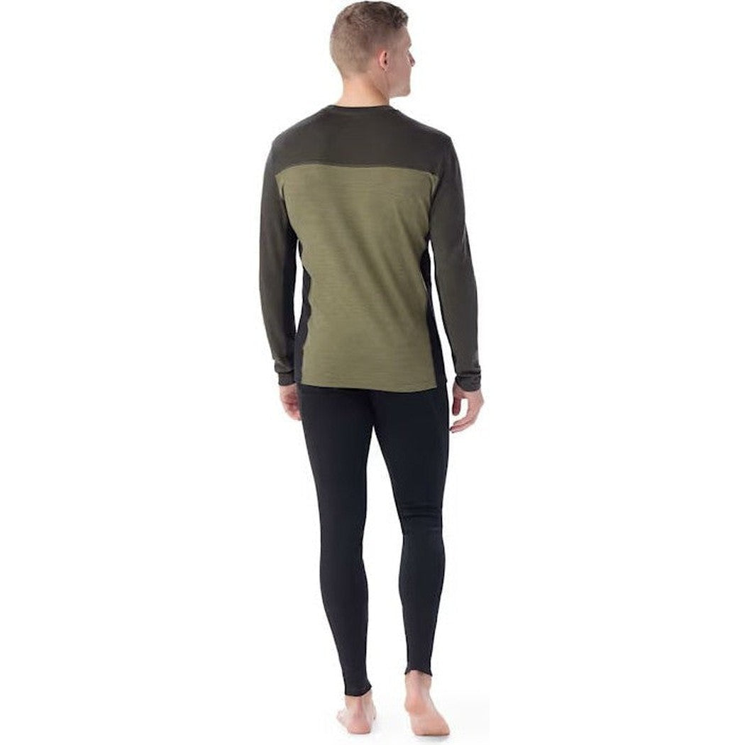 Smartwool Men's Classic Thermal Merino Layer Colorblock Crew-Men's - Clothing - Baselayer-Smartwool-Appalachian Outfitters