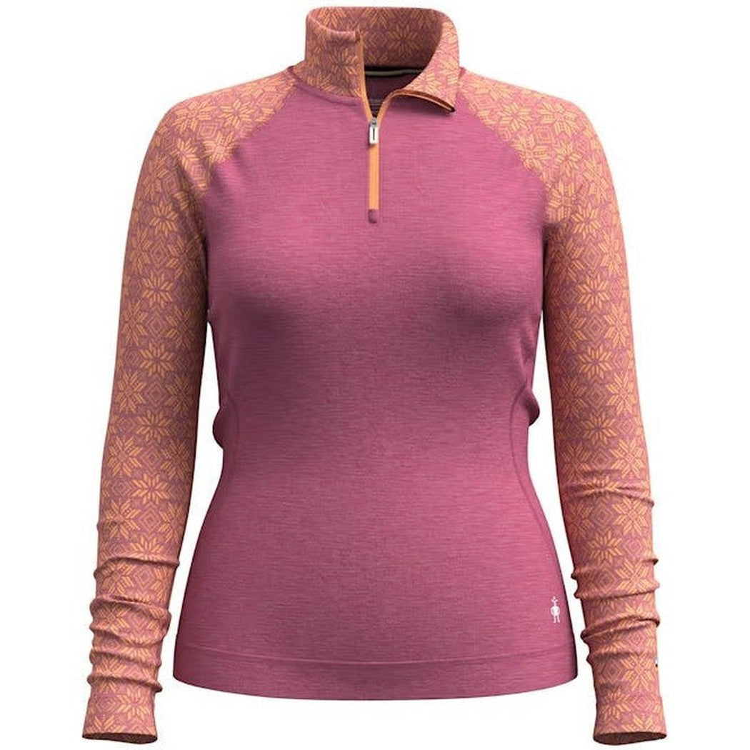 Smartwool Women's Classic Thermal Merino Base Layer 1/4 Zip-Women's - Clothing - Baselayer-Smartwool-Appalachian Outfitters