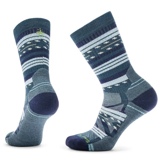 Smartwool Women's Hike Light Cushion Margarita Crew-Accessories - Socks - Unisex-Smartwool-Deep Navy-M-Appalachian Outfitters