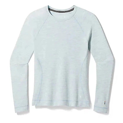 Women's Merino 250 Base Layer Crew-Women's - Clothing - Baselayer-Smartwool-Winter Sky Heather-S-Appalachian Outfitters