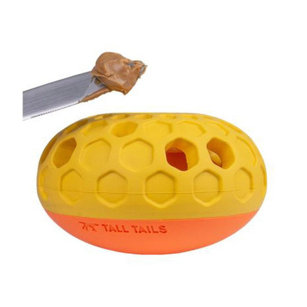 Tall Tails Natural Rubber Bee Hive Toy - 4"-Pets - Toys-Tall Tails-Appalachian Outfitters