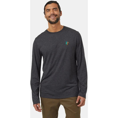 Tentree Men's Sasquatch Longsleeve-Men's - Clothing - Tops-Tentree-MeteBlacHeaTree-M-Appalachian Outfitters