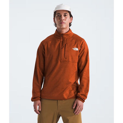 The North Face Men's Canyonlands 1/2 Zip-Men's - Clothing - Tops-The North Face-Earthen Copper Heather-M-Appalachian Outfitters