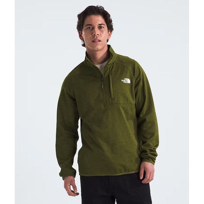 The North Face Men's Canyonlands 1/2 Zip-Men's - Clothing - Tops-The North Face-Forest Olive Heather-M-Appalachian Outfitters