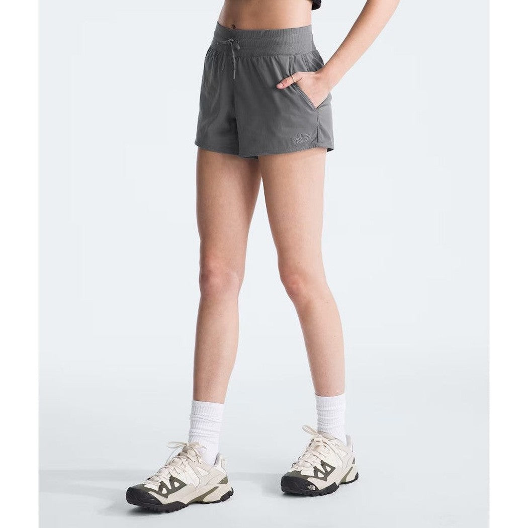 The North Face Women's Aphrodite Short-Women's - Clothing - Bottoms-The North Face-Smoked Pearl-Long-S-Appalachian Outfitters