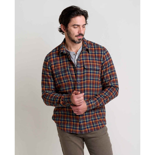 Toad & Co Men's Creekwater Long Sleeve Shirt-Men's - Clothing - Tops-Toad & Co-Dark Roast-M-Appalachian Outfitters