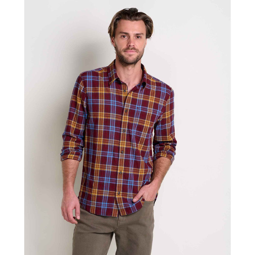 Toad & Co Men's Fletcher Long Sleeve Shirt-Men's - Clothing - Tops-Toad & Co-Port-M-Appalachian Outfitters