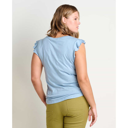 Toad & Co Rufflita II Tee-Women's - Clothing - Tops-Toad & Co-Appalachian Outfitters