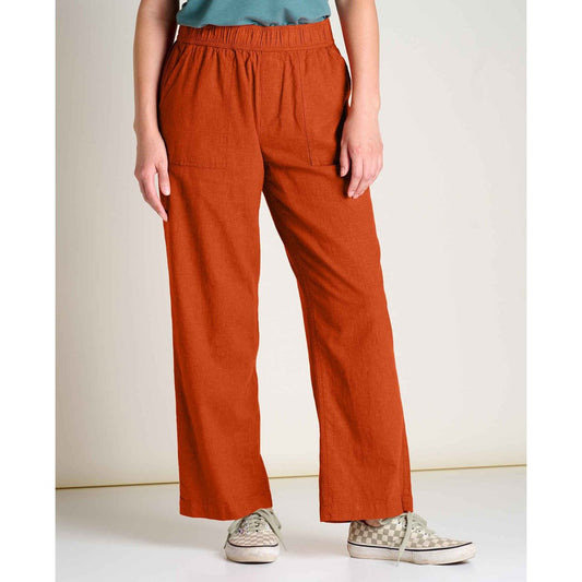 Toad & Co Taj Hemp Pant-Women's - Clothing - Bottoms-Toad & Co-Umber-S-Appalachian Outfitters