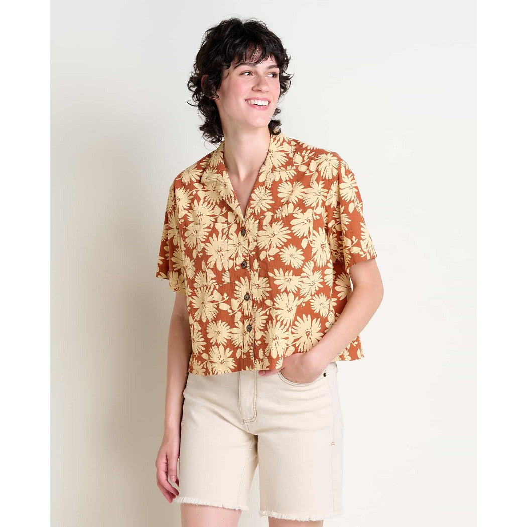 Toad & Co Women's Fletcher Short Sleeve Shirt-Women's - Clothing - Tops-Toad & Co-Appalachian Outfitters