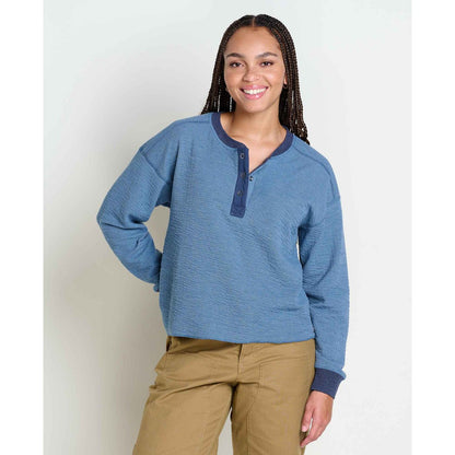 Toad & Co Women's Nord Reversible Long Seelve Henley-Women's - Clothing - Tops-Toad & Co-North Shore-S-Appalachian Outfitters