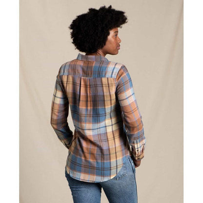 Women's Re-Form Flannel Long Sleeve Shirt-Women's - Clothing - Tops-Toad & Co-Appalachian Outfitters