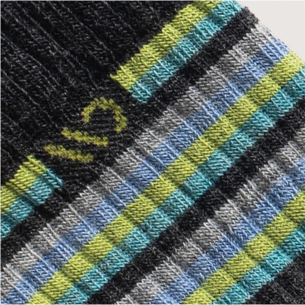 Wide Open Women's Multi Stripe Midweight Micro Crew Sock-Accessories - Socks - Women's-Wide Open-Appalachian Outfitters