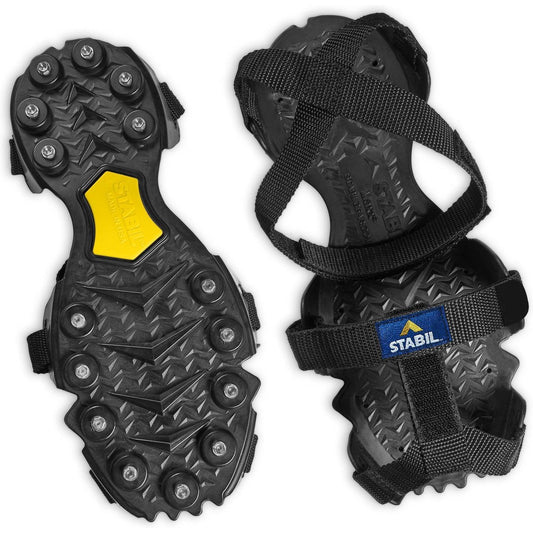 YakTrax STABIL Max Cleat-Winter Sports - Traction Aid Products-YakTrax-Black/Yellow-S-Appalachian Outfitters